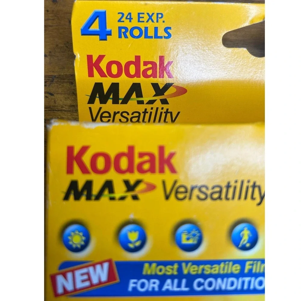 Kodak MAX 400 35mm Film 1‎ Rolls 24 Exp Color Print Versatility New